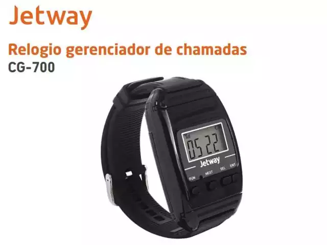 Relogio Receptor Jetway - Cg-700