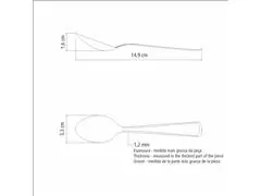 Colher para Chá Tramontina Aço Inox - 3