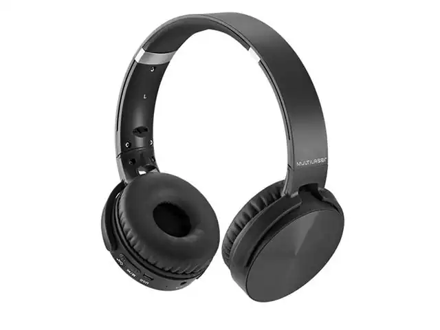 Headphone Bluetooth Multilaser Premium Sd/Aux/Fm Preto