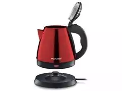 Chaleira Elétrica Multilaser Inox Led 1,8 Litros Vermelha - 2