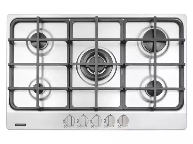 Cooktop a Gás Tramontina New Penta 5GX TRI HE 75 Automático 5 Bocas