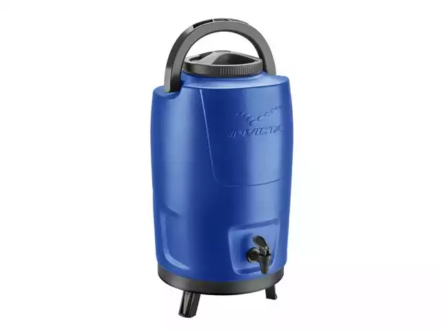 Botijão Térmico Invicta Tripe Incess Blue 12 Litros
