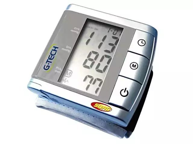 Aparelho de Pressão Digital Automático G-Tech de Pulso BP3BK1