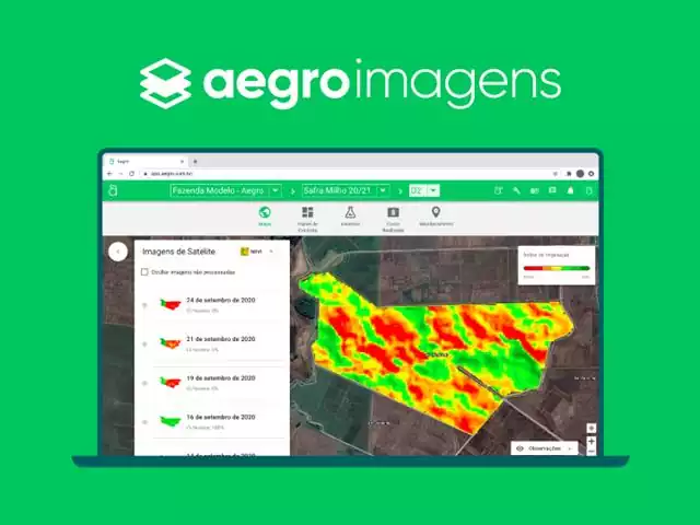 Aegro Imagens - Solução Aegro para imagens de satélite e NDVI