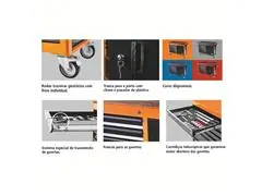 Bancada Móvel Tramontina PRO com 11 Gavetas - 1