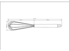 Batedor Manual Tramontina Apreciatta Silicone Prata - 1