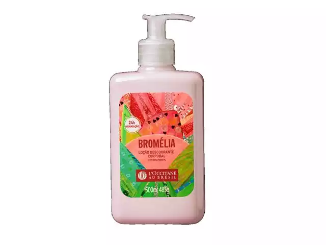 Loção Desodorante Corporal L'Occitane au Brésil Bromélia 500ML