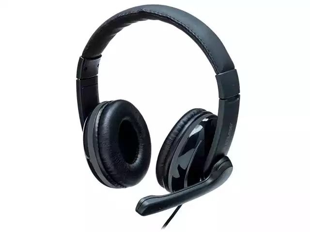 Headset Pro Multilaser PH316 P2 Preto/Cinza