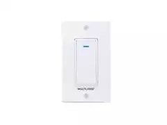 Interruptor Inteligente Multilaser Liv SE235 1 Tecla Wi-Fi - 0