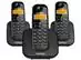 Combo Telefone Sem Fio Intelbras TS 3113 com 2 Ramais Preto - 0