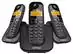 Combo Telefone Sem Fio Intelbras TS 3113 com 2 Ramais Preto - 1