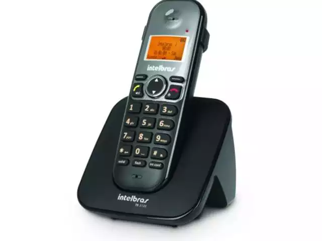 Telefone sem Fio Intelbras TS 5120 Preto