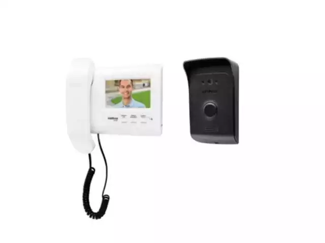 Vídeo Porteiro Intelbras IVR 1010 com Display Branco