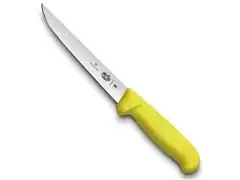 Faca para Desossar Victorinox cabo Fibrox Amarelo 15CM - 0