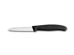 Faca Victorinox Swiss Classic Lâmina Lisa Preta 8CM - 0