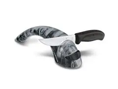 Faca Victorinox Swiss Classic Lâmina Serrilhada Preta 8CM - 2