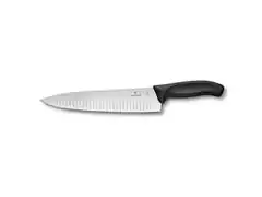 Faca com Sulcos Victorinox Swiss Classic Preta 25CM - 0