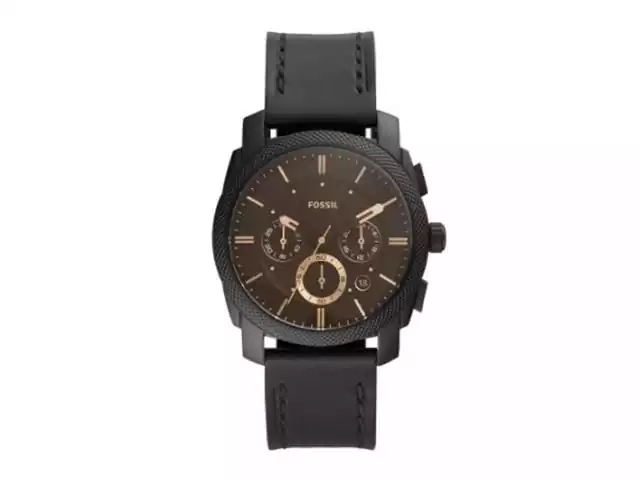 Relógio Fossil Masculino Machine All Black FS5586/0PN