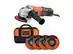 Esmerilhadeira Black&Decker 650W 115mm com Discos e Bolsa - 0