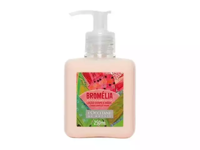 Loção Desodorante Corporal e Mãos L'Occitane au Brésil Bromélia 250ML