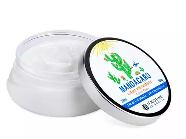 Creme Hidratante Deo Corporal L'Occitane au Brésil Mandacaru 200ML