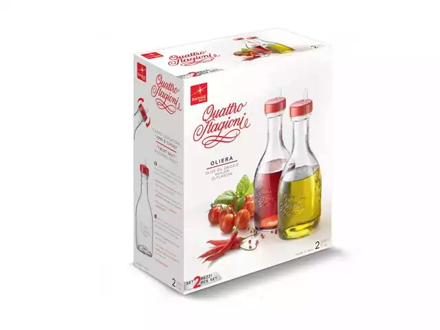 Conjunto de Azeiteiros Quattro Stagioni 2 Peças de 500ML