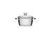 Bateria de cocina Tramontina 6 pzas Allegra Inox Plata - 1