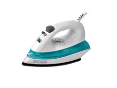 Plancha de vapor Black+Decker 1100W Quick´n easy Blanco/azul