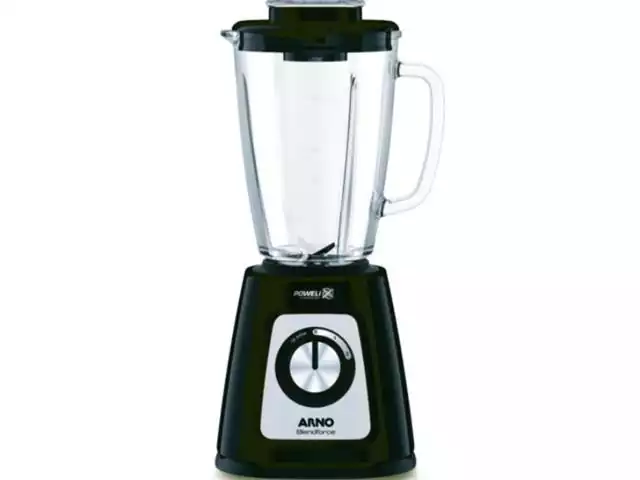 Liquidificador Arno Blendforce Jarra de Vidro Preto 700W 220V