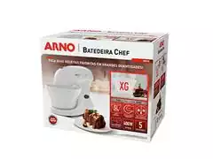 Batedeira Híbrida Arno Chef 5 Litros 400W Branca 110V - 6