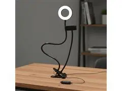 Suporte Ring Light Flexível Ajustável Clip Fixador Multilaser AC369 - 6