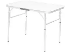 Mesa Dobrável de Alumínio Palisad Camping com Tampo de MDF 90 x 60 CM