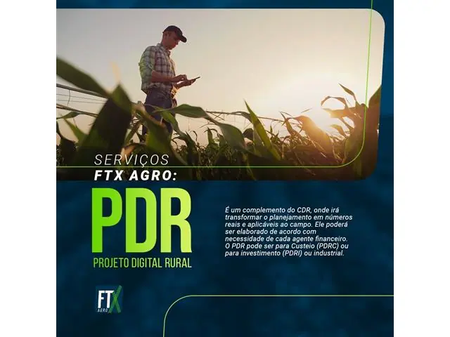 Elaboração de PROJETOS AGROPECUÁRIOS - FTX 