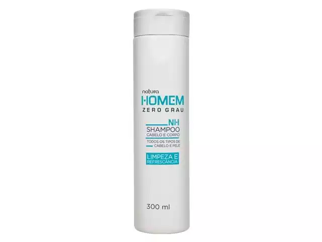 Natura Homem Shampoo Zero Grau 300ml