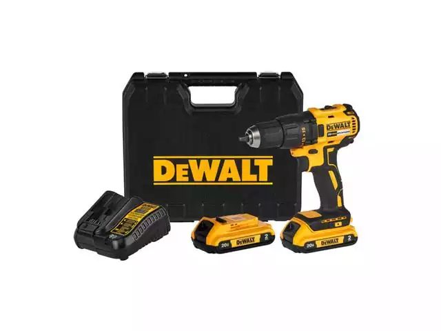 Parafusadeira Furadeira DeWalt 1/2" (13MM) 20V Max Li-Ion com Maleta