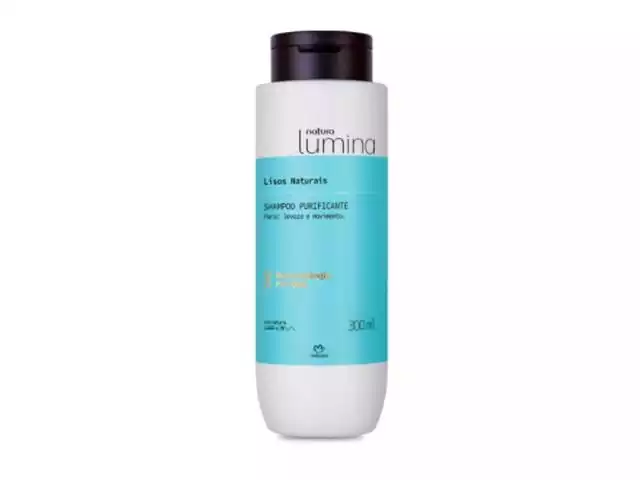 Shampoo Purificante Cabelos Lisos Natura Lumina 300ML