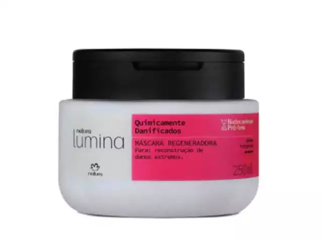 Máscara Regeneradora Quimicamente Danificados Natura Lumina 250ML