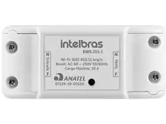 Controlador Smart Wi-Fi para ambientes Intelbras EWS 201 E Branco