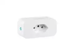 Interruptor Conector Inteligente Wi-Fi Intelbras EWS 301 Branco