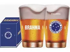 Copo Caldereta para Cerveja Brahma Cruzeiro 350ML - 0