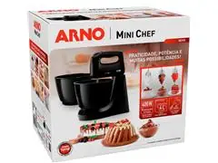 Batedeira Arno Minichef Preta 400W - 3