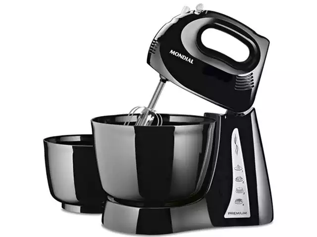 Batedeira Mondial B-04 NP Premium Black 400W