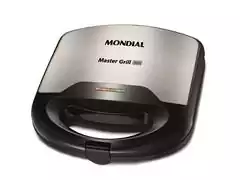 Sanduicheira Elétrica Mondial S-20 Master Grill Inox - 0