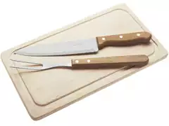 Jogo para Churrasco Tramontina Inox 3 Peças