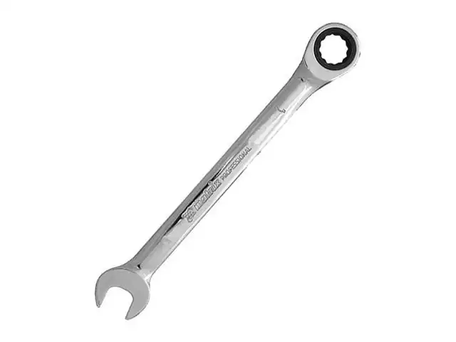 Chave combinada com Catraca MTX Profissional CRV Cromada 12mm