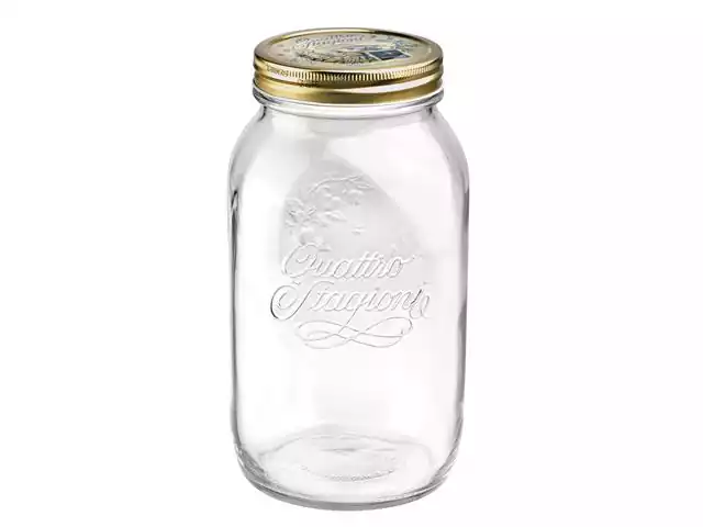 Pote de Vidro Bormiolli Rocco Quattro Stagioni 1,5 Litros