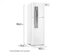 Geladeira Electrolux DF44 Top Freezer 402 Litros Branco - 6