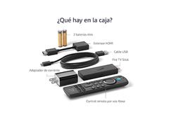 Amazon Fire TV Stick 4K control por Alexa Streaming media Negro - 1