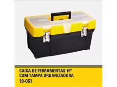 Caixa para Ferramentas Stanley com Tampa Organizadora 19 Polegadas - 2