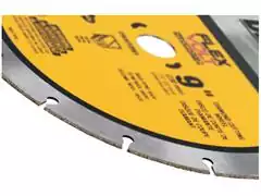 Disco DeWalt Diamantado Segmentado 9"x7/8"/230x22,23mm - 3